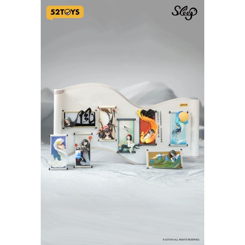 Sleep Blind Box Figures Assortment Chinese Scrolls 10 cm (8) | 6958985028431