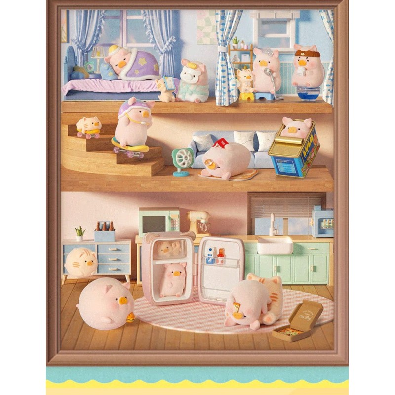 Lulu Blind Box Figures Assortment The Piggy Stay with you 5 cm (8) | 0726436108317