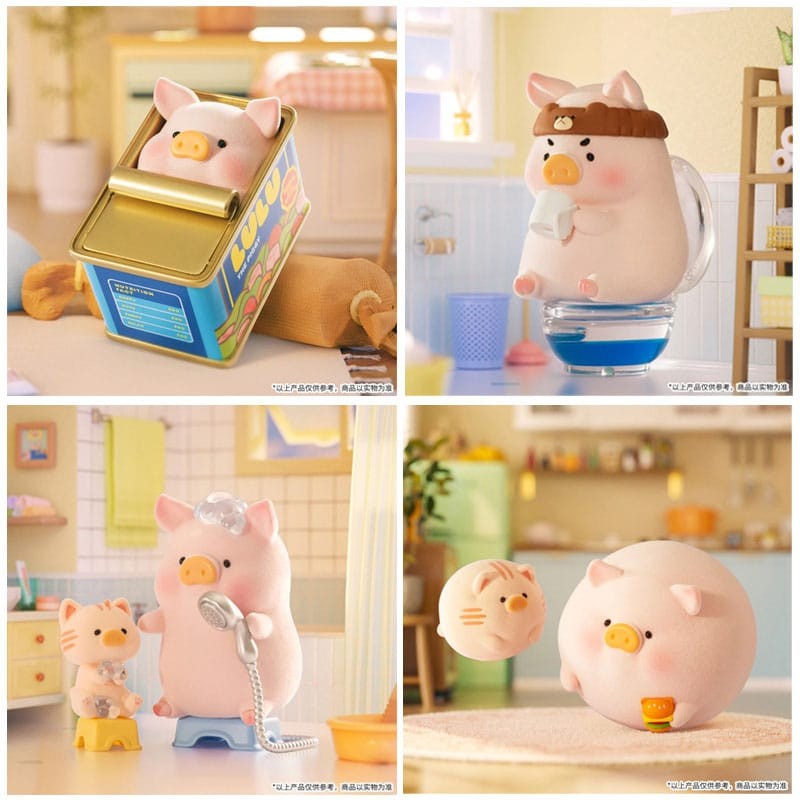 Lulu Blind Box Figures Assortment The Piggy Stay with you 5 cm (8) | 0726436108317