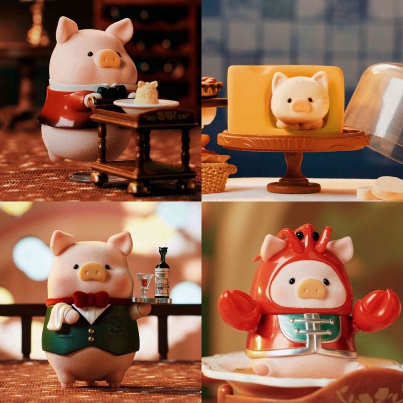 Lulu Blind Box Figures Assortment The Pigchelin Restaurant 5 cm (8) | 6972607332775