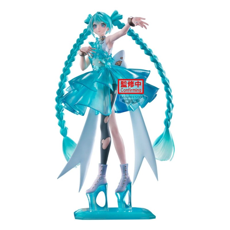 Hatsune Miku statuette PVC Clearluxe  Emerald Gem 28 cm | 4983164293265