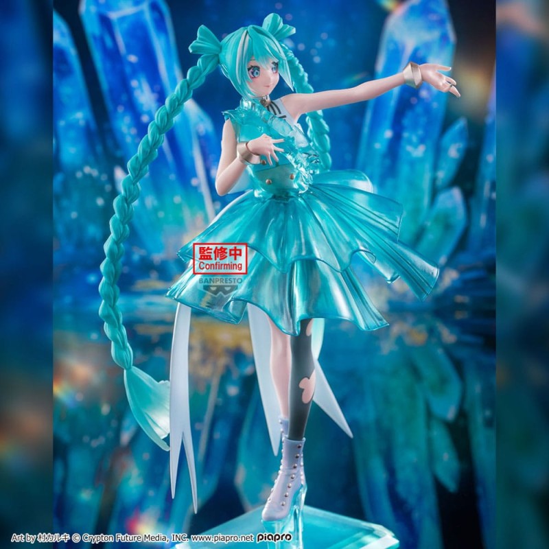 Hatsune Miku statuette PVC Clearluxe  Emerald Gem 28 cm | 4983164293265