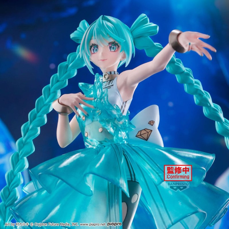 Hatsune Miku statuette PVC Clearluxe  Emerald Gem 28 cm | 4983164293265