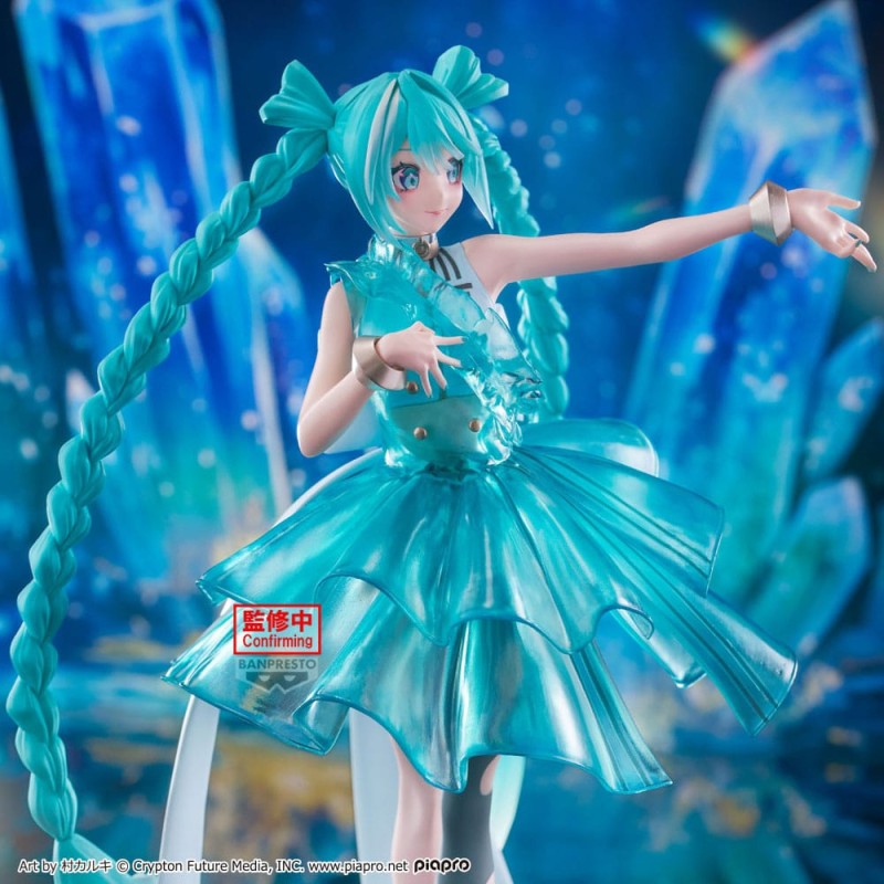 Hatsune Miku statuette PVC Clearluxe  Emerald Gem 28 cm | 4983164293265