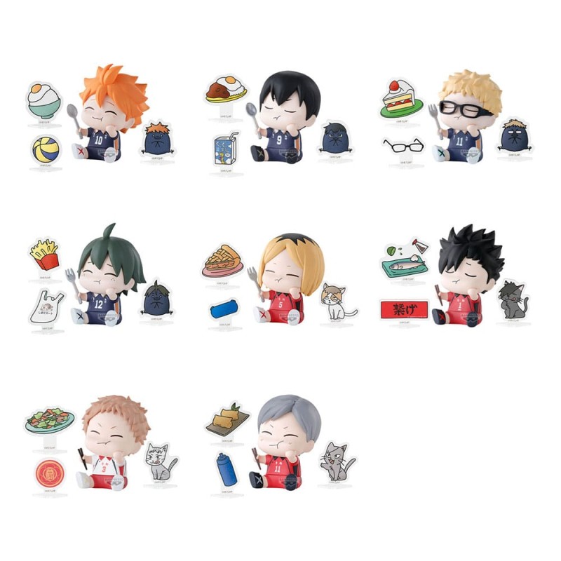 Haikyu!! Collection Box Mini Figures 6 cm Display (8) | 4983164296525