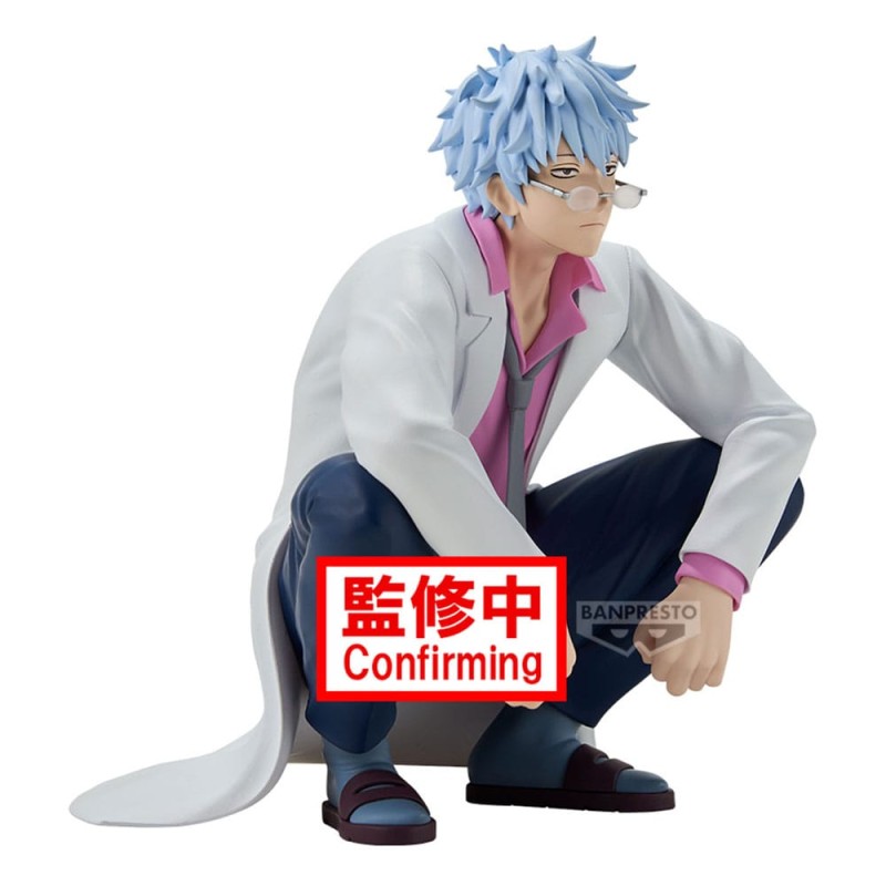 Gintama - Mr. Ginpachi's Zany Class statuette PVC Desk Figure Ginpachi Sakata 13 cm | 4983164297225
