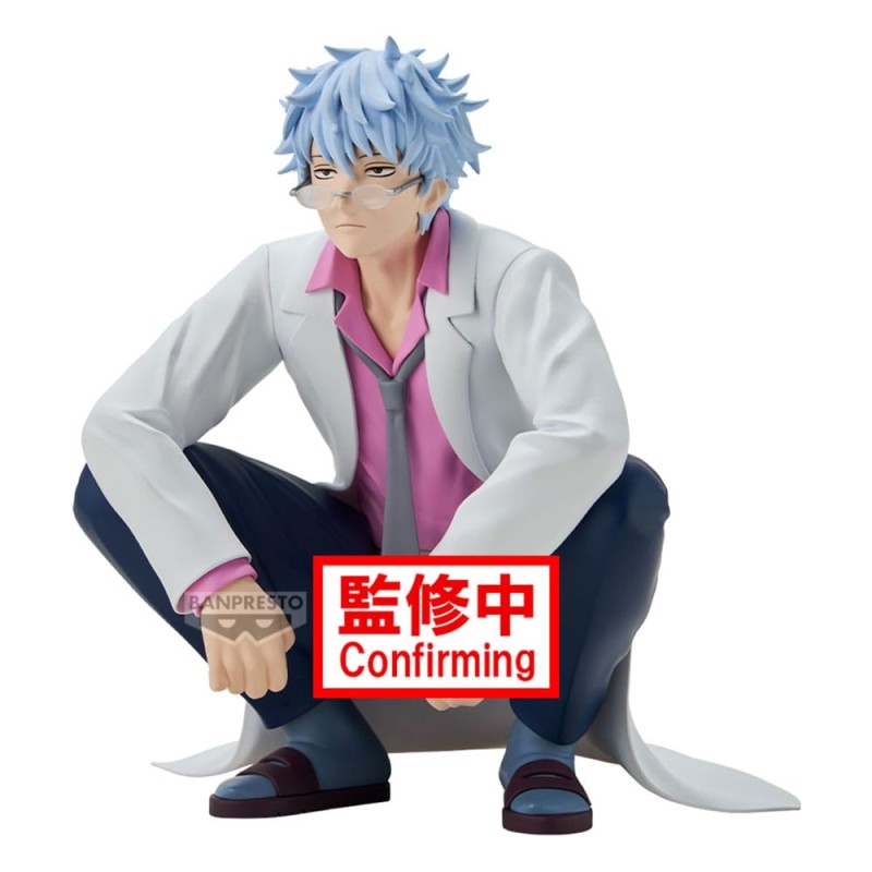 Gintama - Mr. Ginpachi's Zany Class statuette PVC Desk Figure Ginpachi Sakata 13 cm | 4983164297225
