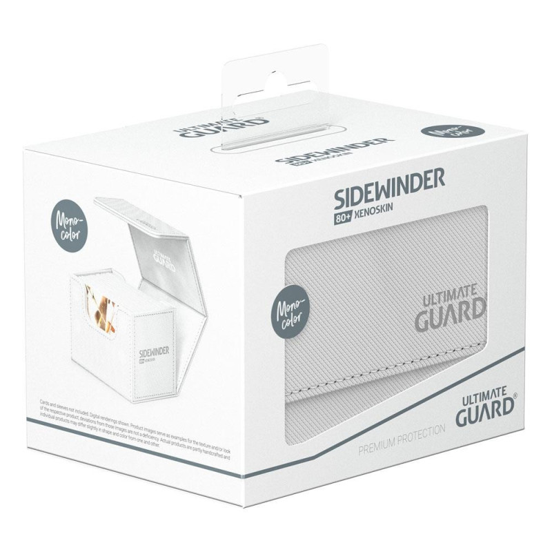 Ultimate Guard Sidewinder 80+ XenoSkin Monocolor Wit