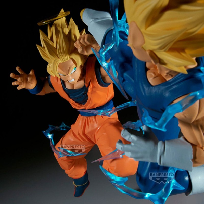 Dragon Ball Z statuette PVC Match Makers Super Saiyan 2 Son Goku (vs Majin Vegeta) 15 cm | 4983164297546