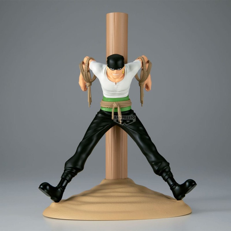 One Piece statuette PVC Figure Life Pirate Hunter Zoro 17 cm | 4983164297584