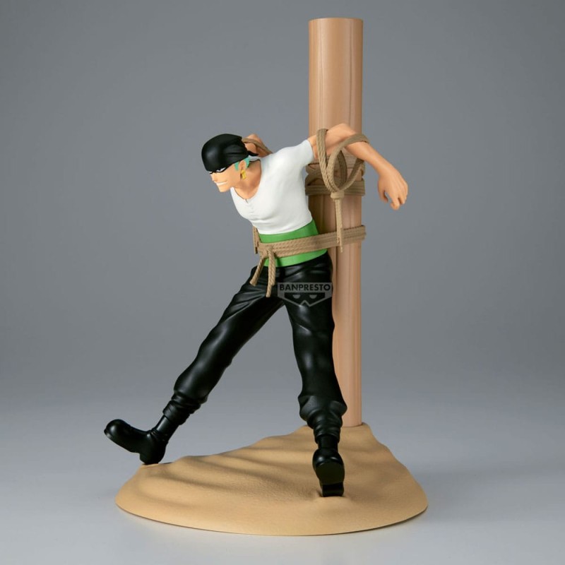 One Piece statuette PVC Figure Life Pirate Hunter Zoro 17 cm | 4983164297584