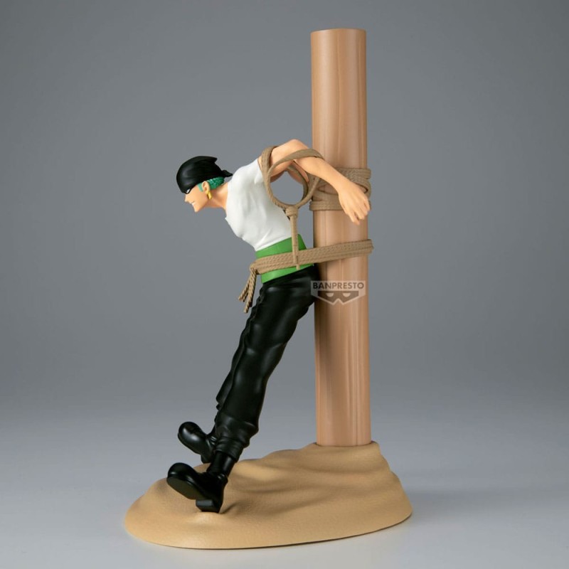 One Piece statuette PVC Figure Life Pirate Hunter Zoro 17 cm | 4983164297584