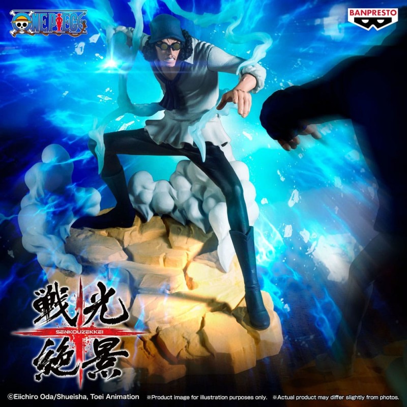 One Piece statuette PVC Senkozekkei Kuzan 17 cm | 4983164297607