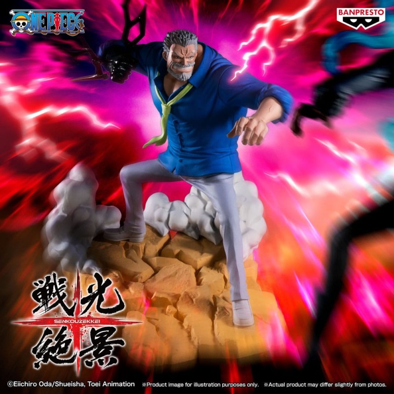 One Piece statuette PVC Senkozekkei Monkey D. Garp 19 cm | 4983164297614