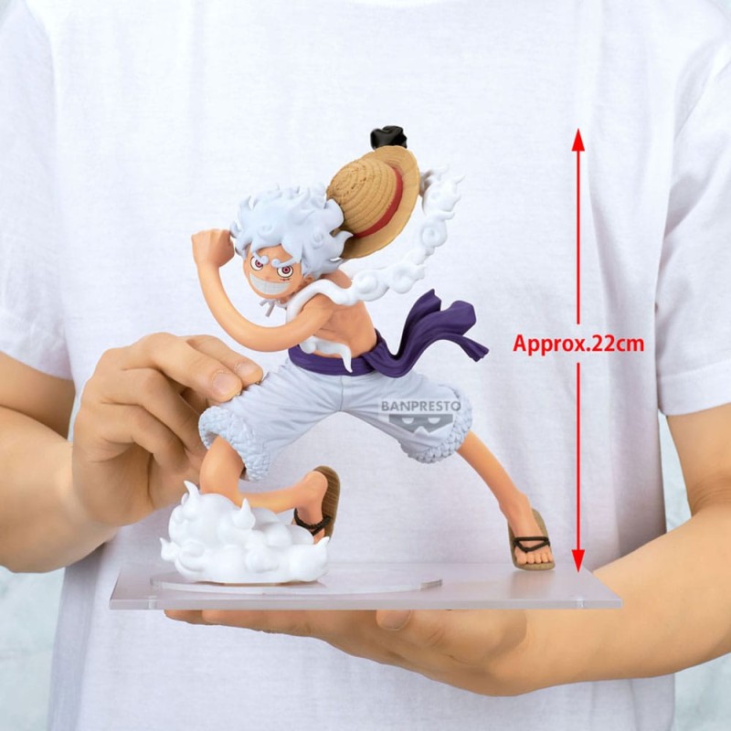 One Piece statuette PVC Grandista Monkey D. Luffy Gear 5 II 22 cm | 4983164297621