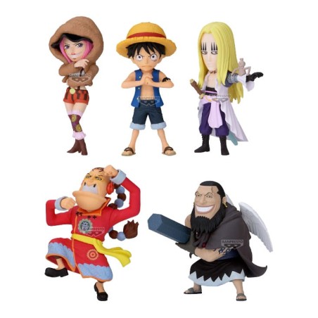 One Piece WCF Mini Figures 7 cm Sabaody Island The Worst Generation Display (12) | 4983164297782