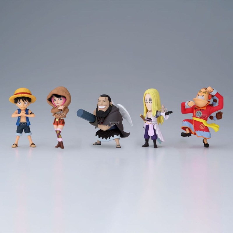 One Piece présentoir mini figurines WCF Sabaody Island The Worst Generation 7 cm (12) | 4983164297782