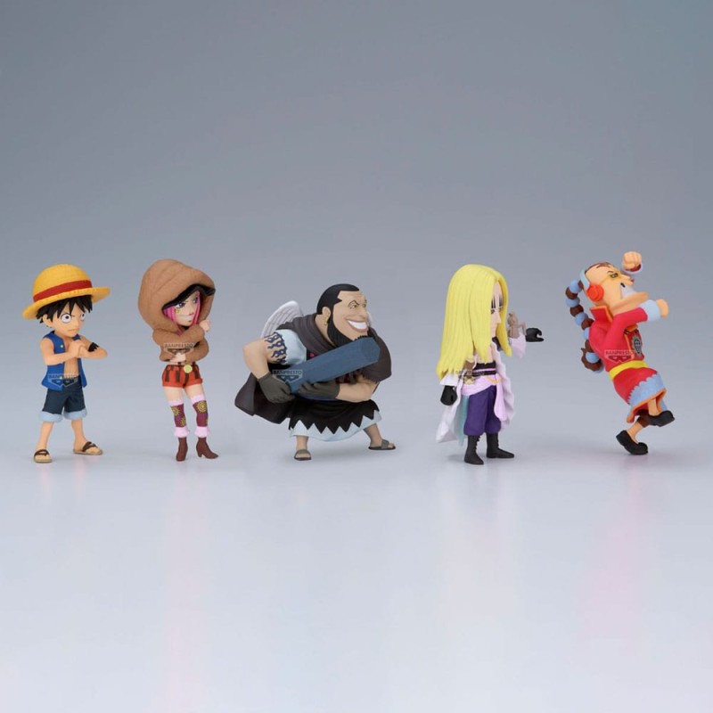 One Piece WCF Mini Figures 7 cm Sabaody Island The Worst Generation Display (12) | 4983164297782