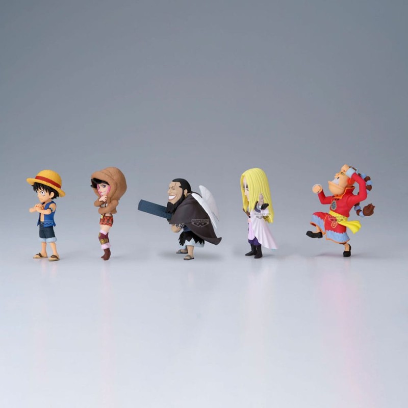 One Piece WCF Mini Figures 7 cm Sabaody Island The Worst Generation Display (12) | 4983164297782