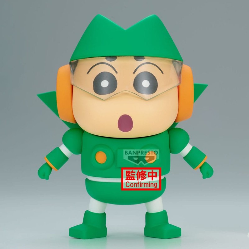 Crayon Shinchan Cosplay PVC Statue Kantam Robo Shinchan 12 cm | 4983164299274