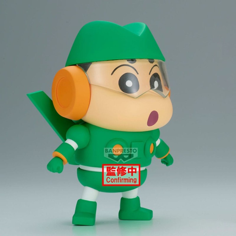 Crayon Shinchan Cosplay PVC Statue Kantam Robo Shinchan 12 cm | 4983164299274