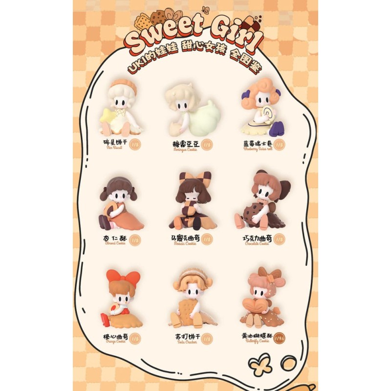 Uki Blind Box Figures Assortment Midnight Tea Party Limited Edition 7 cm (8) | 6958985024068