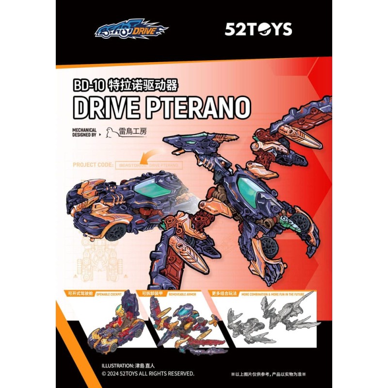 Beastbox Figure BD-10 Drive Pterano 11 cm | 6958985025485