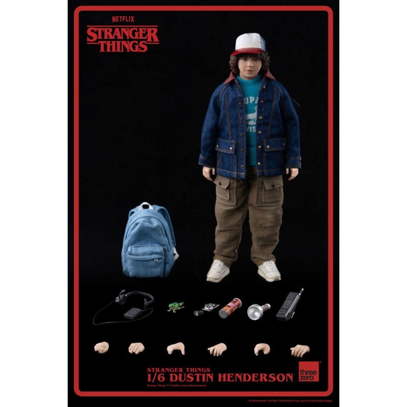 Stranger Things figurine 1/6 Dustin Henderson 23 cm | 4897056202160