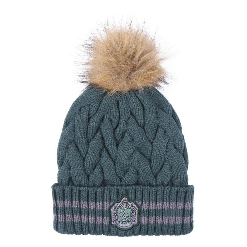 Harry Potter Beanie Pompon Slytherin Dark Green | 8445484172539