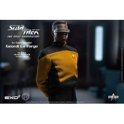 Star Trek: The Next Generation figurine 1/6 Lt. Commander Geordi La Forge (Essentials Version) 28 cm | 0656382725316