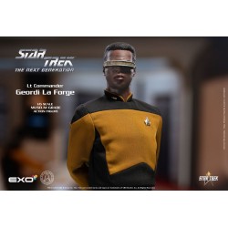 Star Trek: The Next Generation figurine 1/6 Lt. Commander Geordi La Forge (Essentials Version) 28 cm | 0656382725316