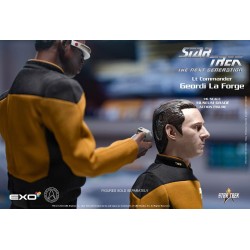 Star Trek: The Next Generation figurine 1/6 Lt. Commander Geordi La Forge (Essentials Version) 28 cm | 0656382725316