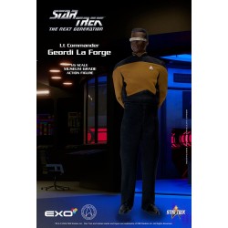 Star Trek: The Next Generation figurine 1/6 Lt. Commander Geordi La Forge (Essentials Version) 28 cm | 0656382725316