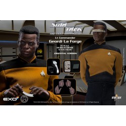 Star Trek: The Next Generation figurine 1/6 Lt. Commander Geordi La Forge (Essentials Version) 28 cm | 0656382725316