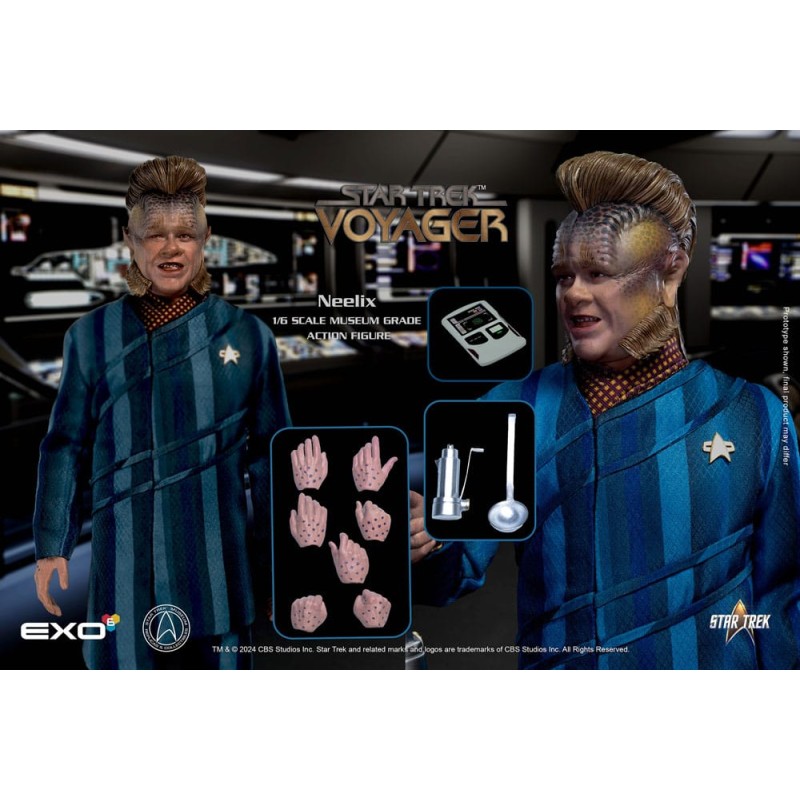 Star Trek: Voyager Action Figure 1/6 Neelix 29 cm | 0656382740692