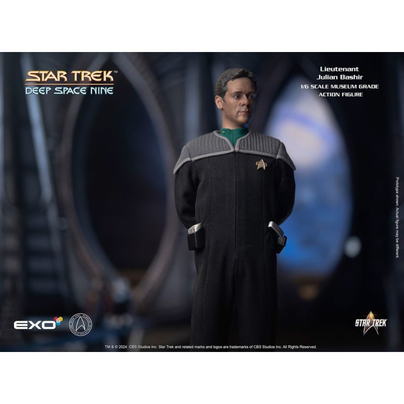 Star Trek: Deep Space Nine Action Figure 1/6 Dr. Julian Bashir 30 cm | 0000056412692