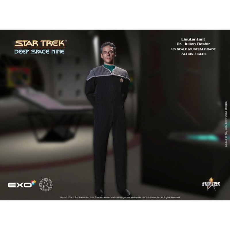 Star Trek: Deep Space Nine Action Figure 1/6 Dr. Julian Bashir 30 cm | 0000056412692