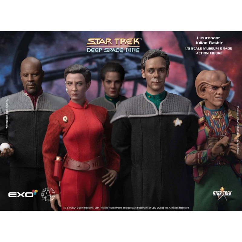 Star Trek: Deep Space Nine Action Figure 1/6 Dr. Julian Bashir 30 cm | 0000056412692