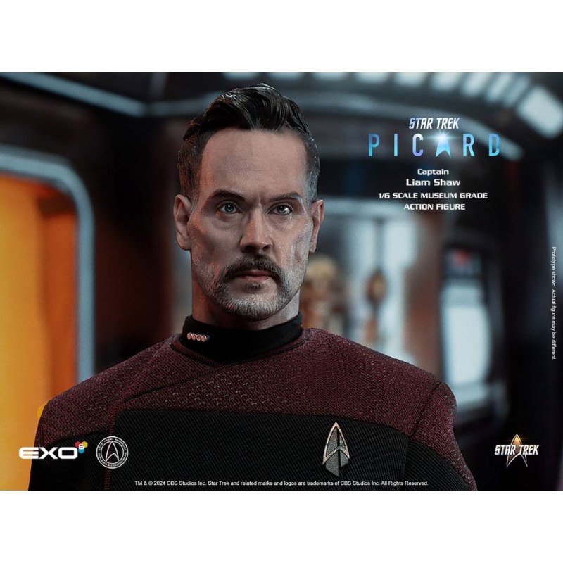 Star Trek: Picard Action Figure 1/6 Captain Liam Shaw 30 cm | 0656382803052