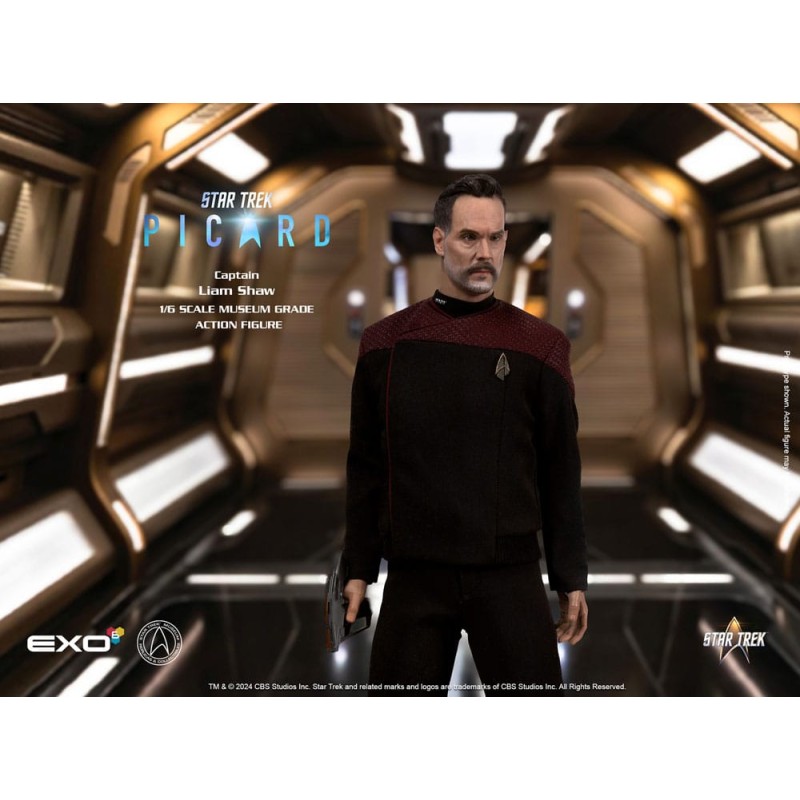 Star Trek: Picard figurine 1/6 Captain Liam Shaw 30 cm | 0656382803052