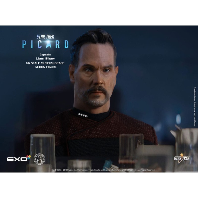Star Trek: Picard figurine 1/6 Captain Liam Shaw 30 cm | 0656382803052