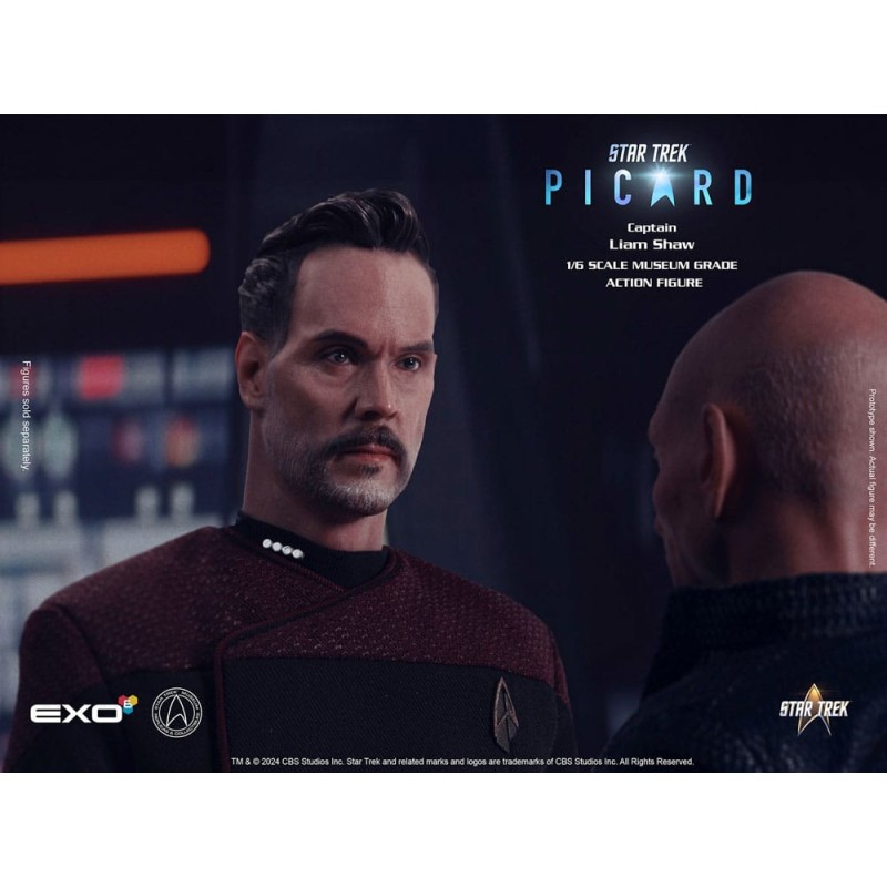 Star Trek: Picard Action Figure 1/6 Captain Liam Shaw 30 cm | 0656382803052