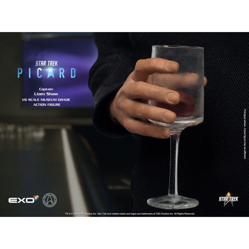 Star Trek: Picard figurine 1/6 Captain Liam Shaw 30 cm | 0656382803052
