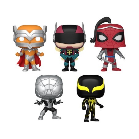 Marvel pack 5 figurines POP! Vinyl Year of the Spider Special Edition 9 cm | 0889698622813