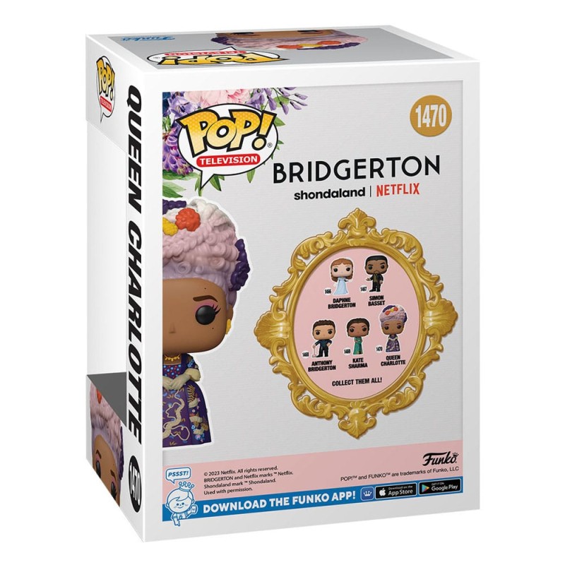 Bridgerton POP! TV Vinyl Figure Queen Charlotte 9 cm | 0889698722063