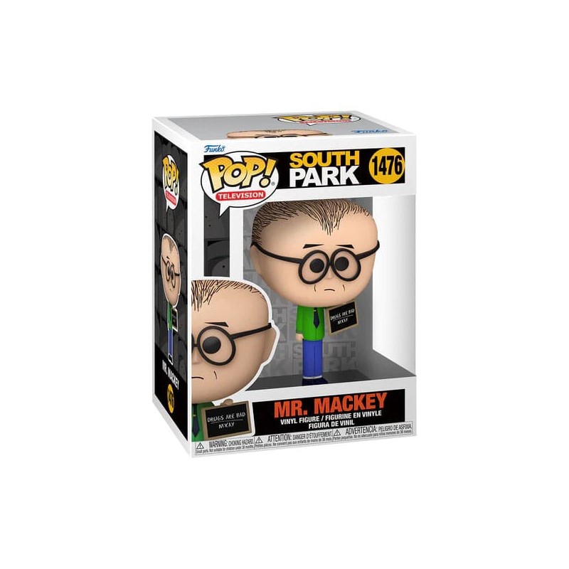 South Park POP! TV Vinyl figurine Mr. Mackey w/Sign 9 cm | 0889698756723