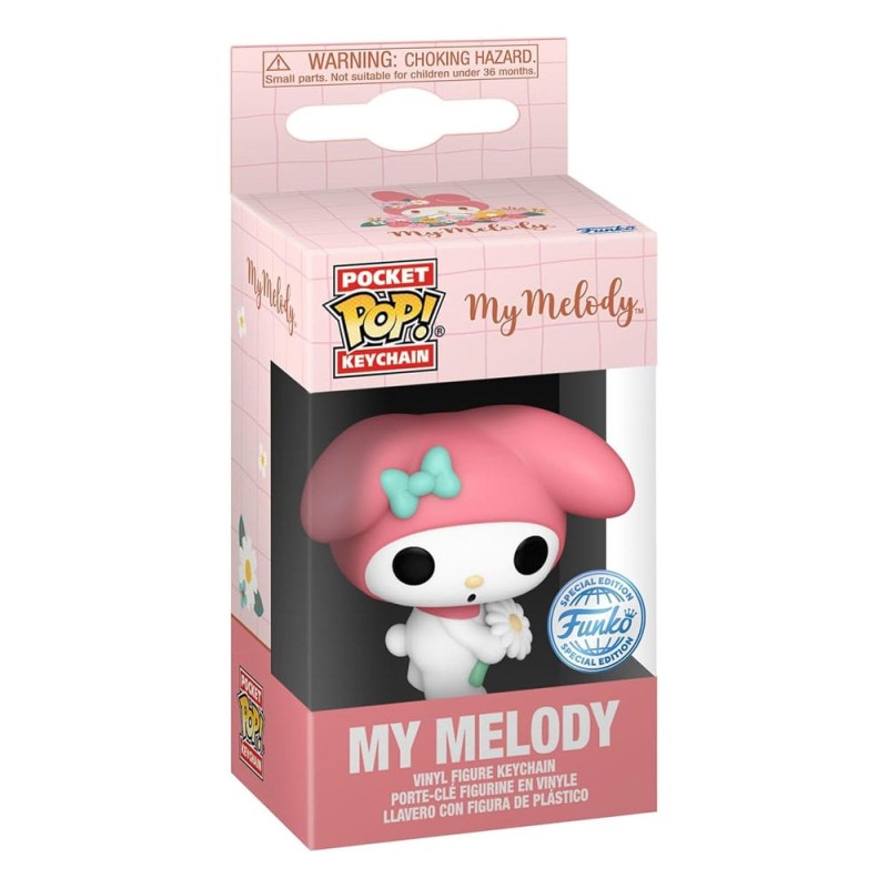 Hello Kitty présentoir porte-clés Pocket POP! Vinyl My Melody (Spring Time) 4 cm (12) | 0000076647742