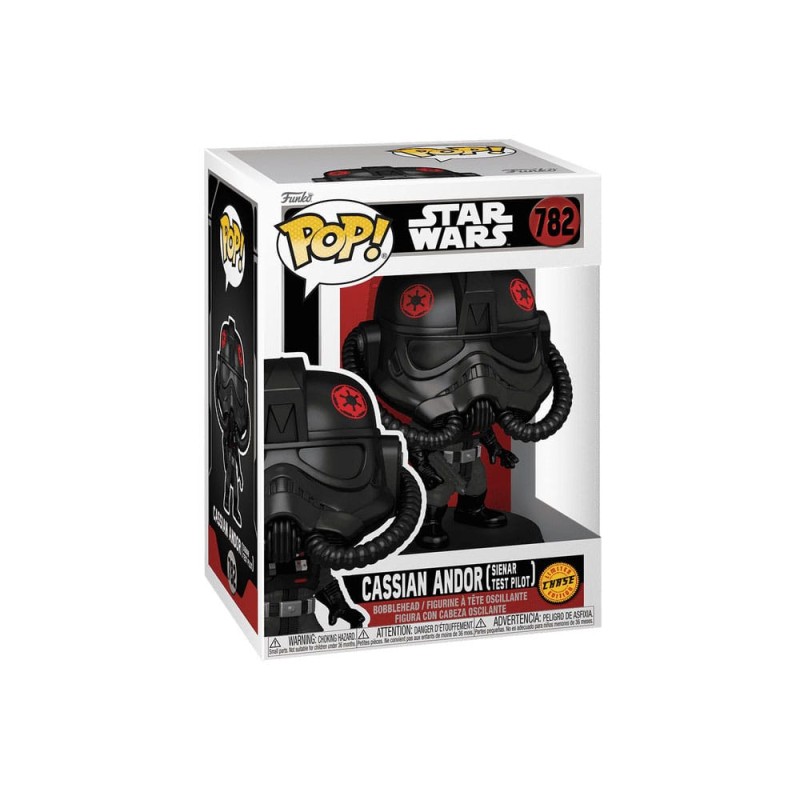 Star Wars: Andor POP! TV Vinyl Figures Cassian Andor (Sienar Test Pilot) w/chase 9 cm Assortment (6) | 0889698801645