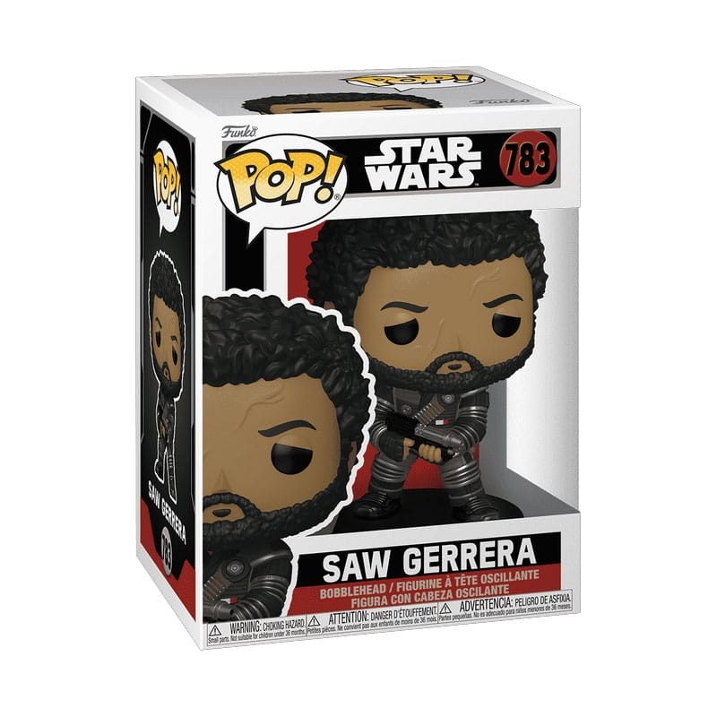Star Wars: Andor POP! TV Vinyl Figure Saw Gerrera 9 cm | 0889698801652