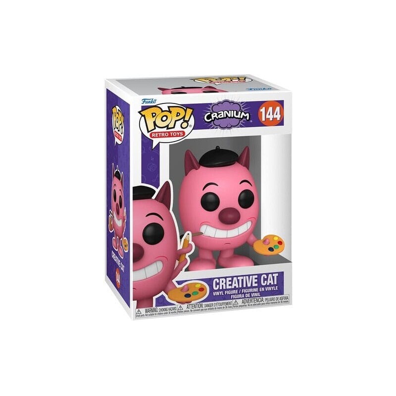 Cranium POP! Retro Toys Vinyl Figure Creative Cat 9 cm | 0889698804240